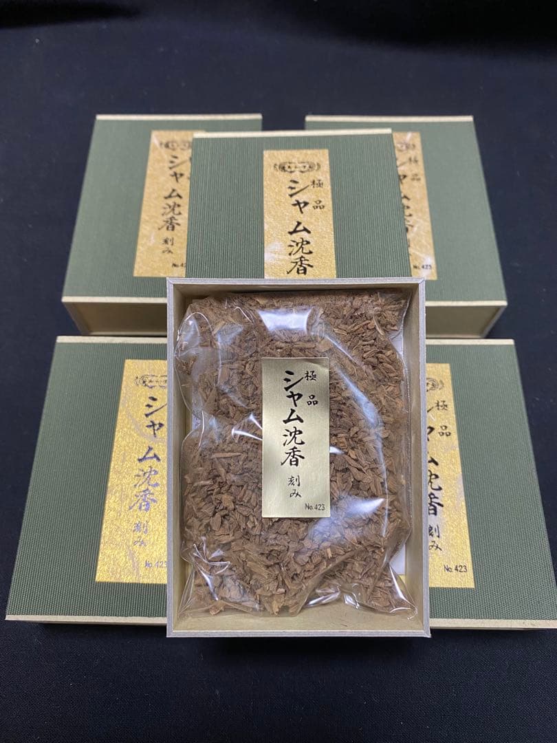5個セット 玉初堂 極品シャム沈香15g×5個 玉初堂 特撰シャム沈香 刻み化粧箱入 15gの通販 - お香専門店香源