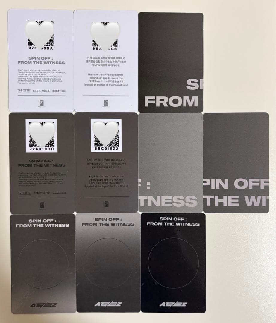 ATEEZ SPIN OFF:FROM THE WITNESS ソンファ10枚 - メルカリ