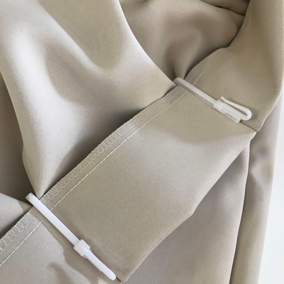 防炎 1級遮光カーテン 幅150cm×丈240cm2枚 アイボリー - メルカリ