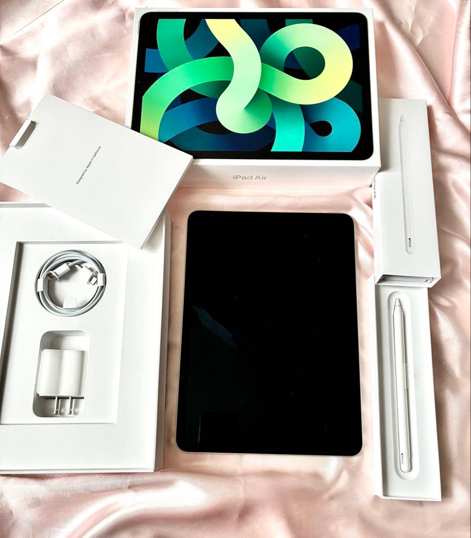 iPad Air第４世代グリーン64GB WiFi ペンシル付 iPad Air 第4世代 64GB グリーン MYFR2J／A Wi-Fi [64GB] Apple