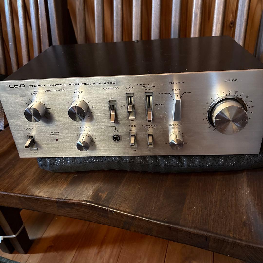 Lo-D ステレオコントロールアンプ HCA-4500 - メルカリ