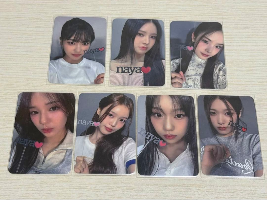 izna naya FC ファンクラブ 先行入会特典 トレカ セット 非売品 - メルカリ