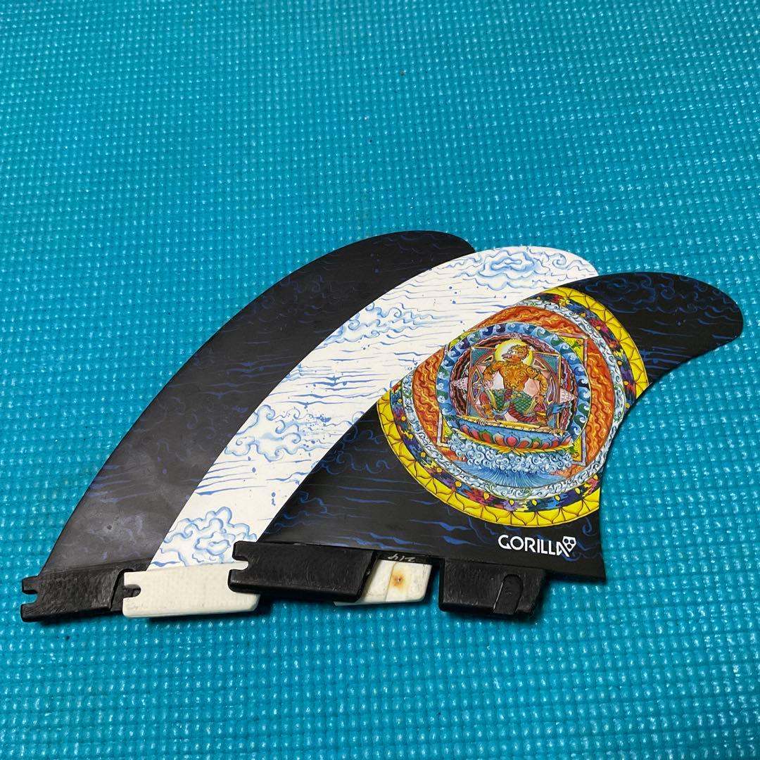 GORILLA サーフボードフィン トライフィン GORILLA』FIN [CORE RANGE FINS] TRIフィンセット Sサイズ – Luvsurf
