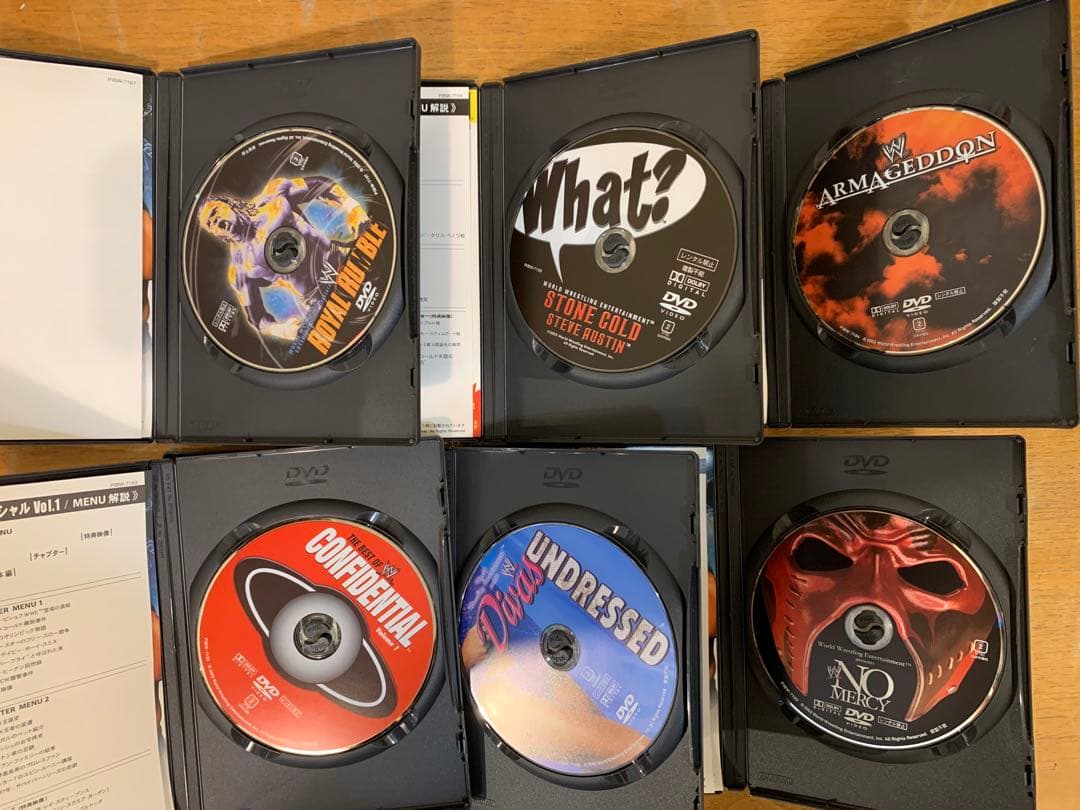 N1214-03☆DVD WWE アンフォーギヴェン /ROYAL RUMBLE