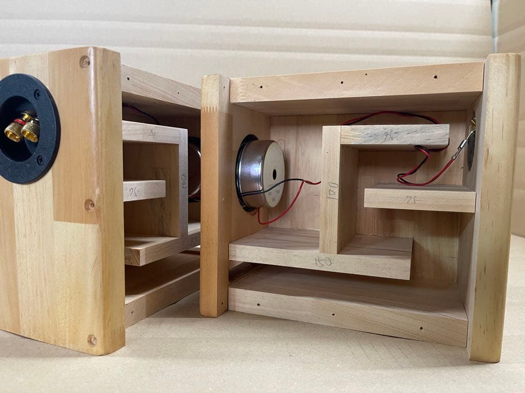 Wooden 9 ちいさなバックロードホーン 自作 - メルカリ