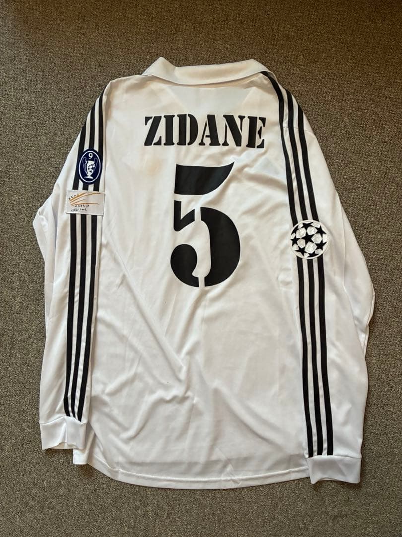 ジダン レアルマドリード ユニフォーム 5番 Zidane - メルカリ