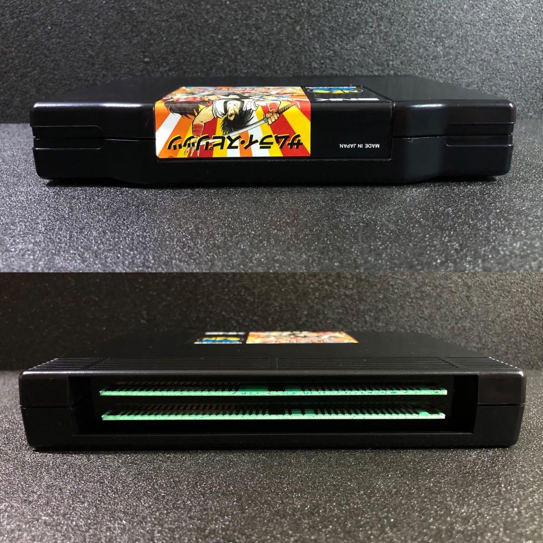 SNK サムライスピリッツ 動作確認済 NEOGEO ネオジオ ROM  - メルカリ