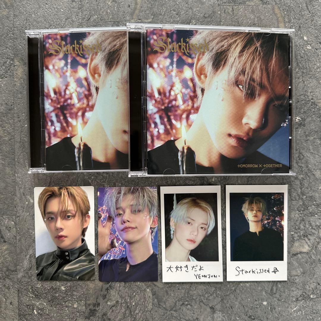 公式 TXT ヨンジュン Starkissed 初回限定 ソロジャケトレカ 2枚