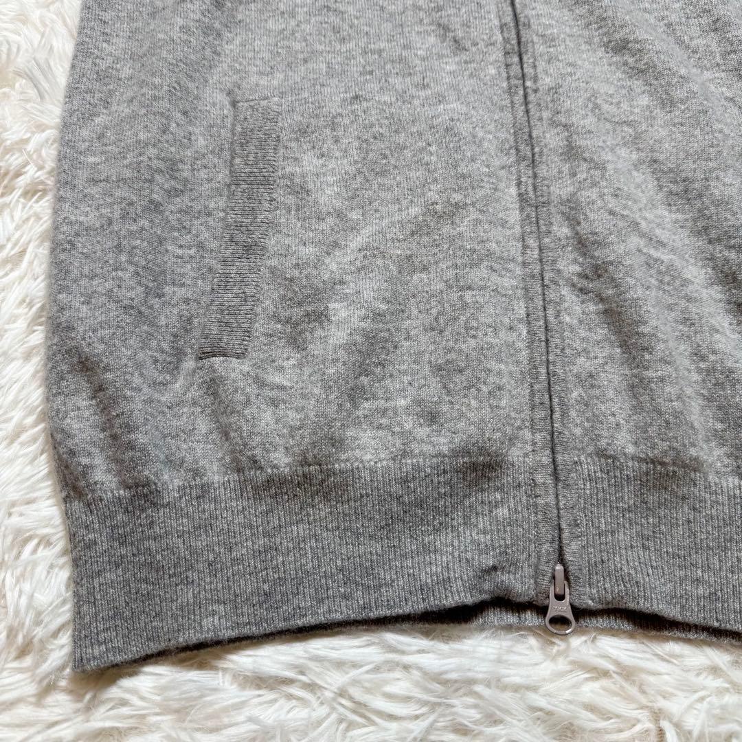 22様未使用級 パーリーゲイツ 現行 カシミヤ ジップニットベスト 定価