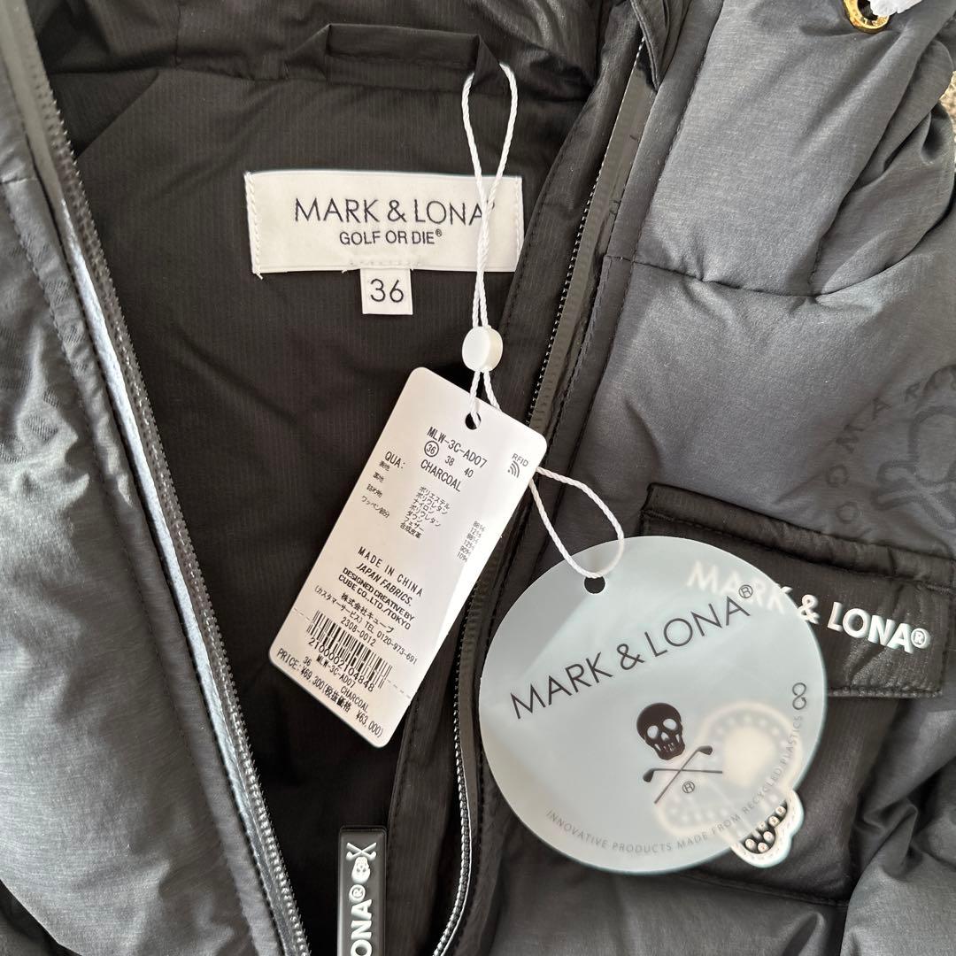 マークアンドロナ ダウンベストS 新品未使用 - メルカリ