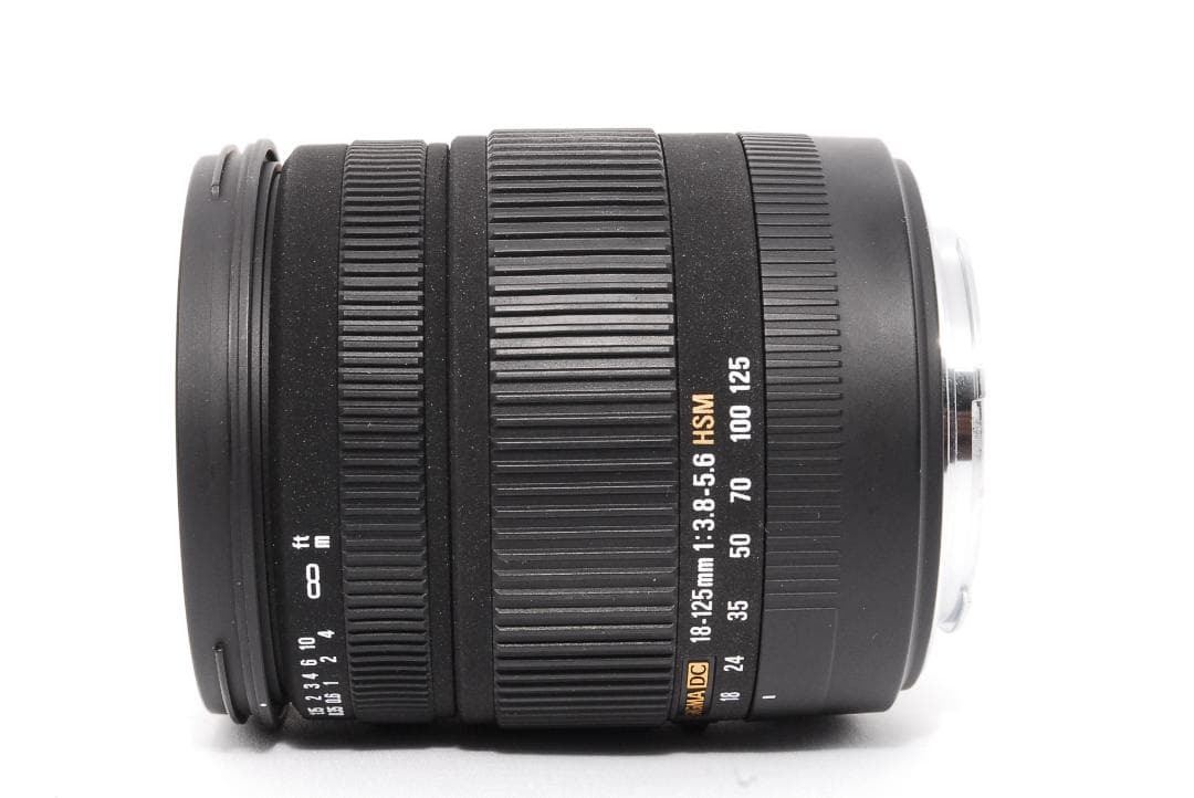 キヤノン用レンズ SIGMA 18-125mm F3.8-5.6 DC HSM