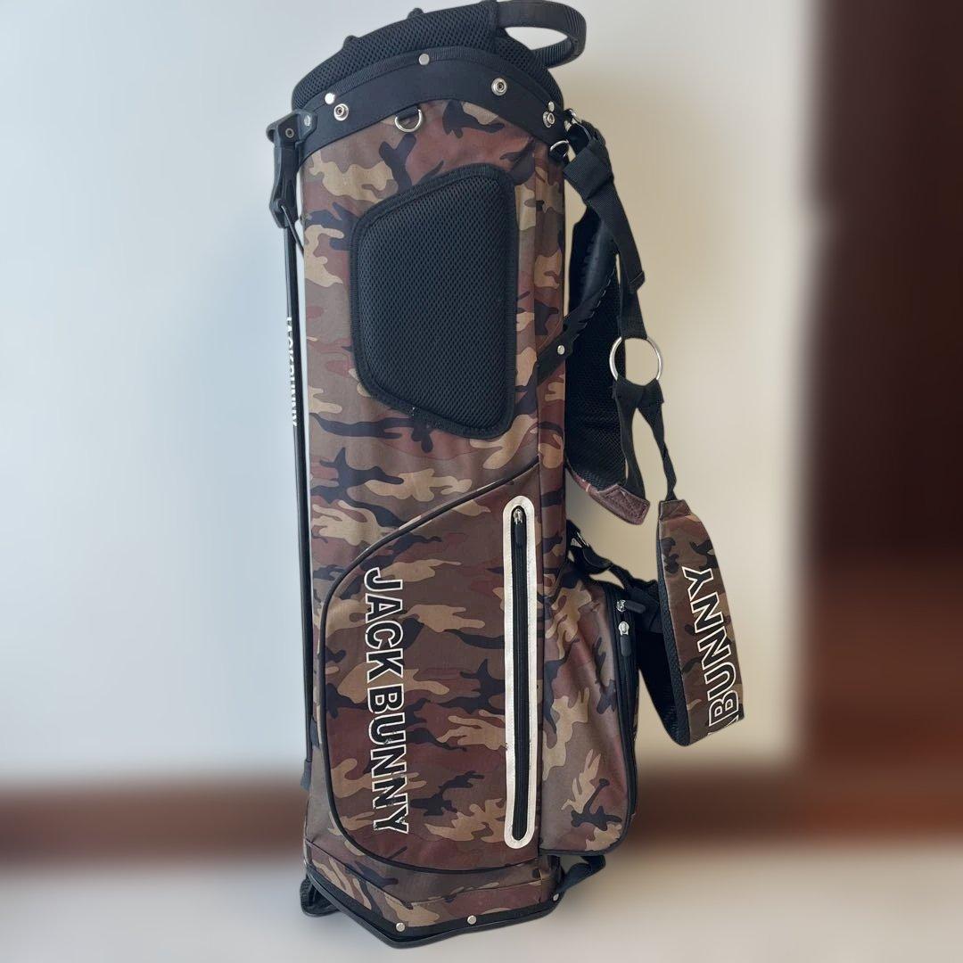 JACK BUNNY 迷彩 ゴルフバッグ - メルカリ
