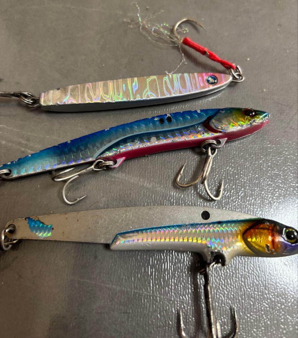 ショアジギング 引退セット14点 セットアッパー125S_DR ビックバッカー