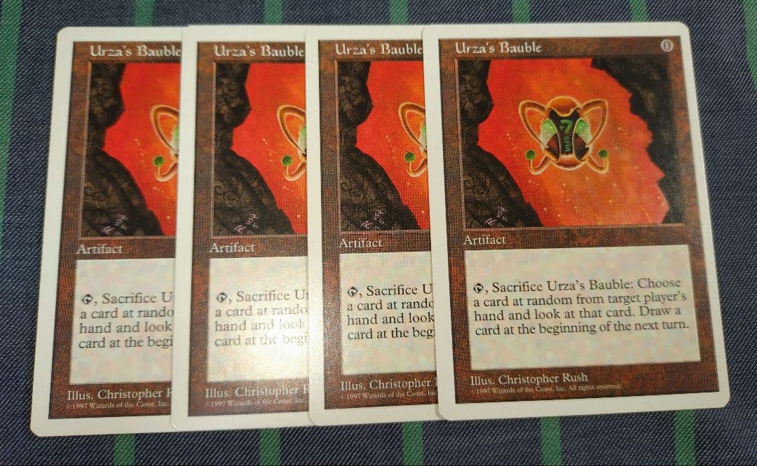 MTG ウルザのガラクタ urzas bauble 英語 白 - メルカリ