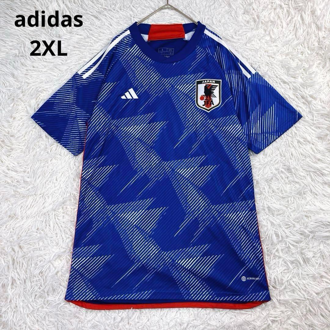2XL】adidas 日本代表 サッカーユニフォーム ゲームシャツ 2022 - メルカリ