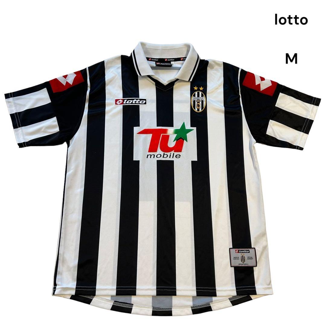 Lotto ロット ユベントス サッカーシャツユニフォームM TU Mobile
