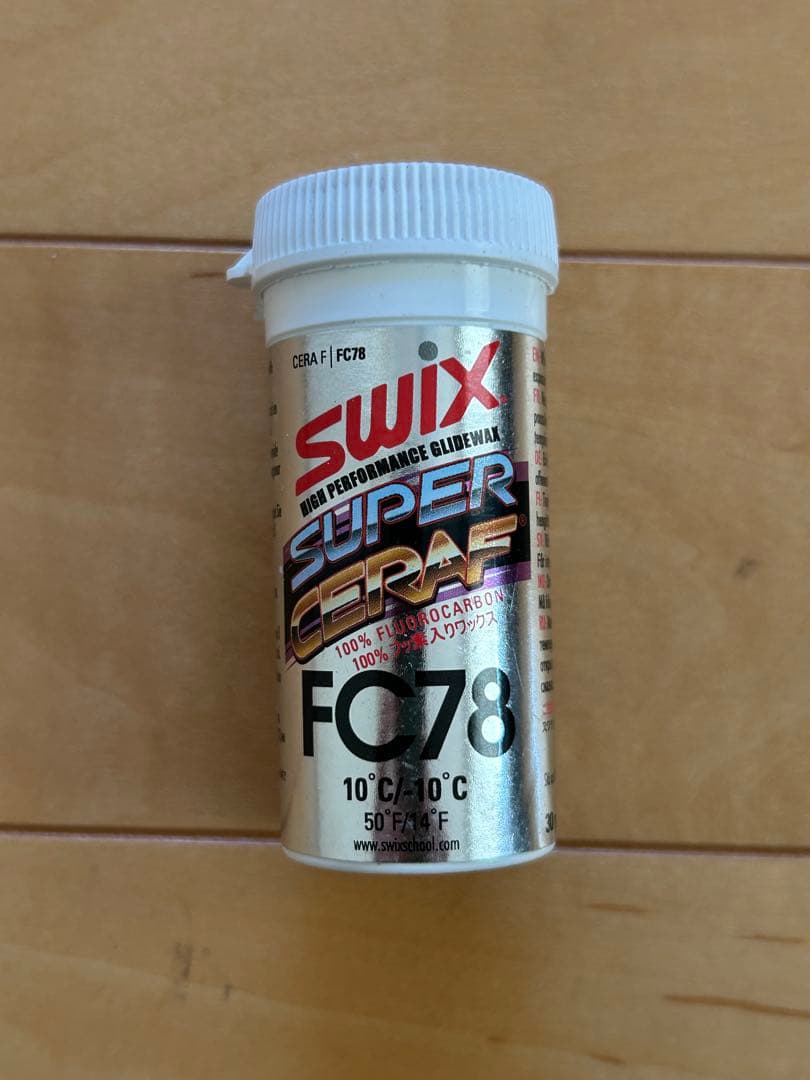 SWIX FC78 フッ素ワックス - メルカリ