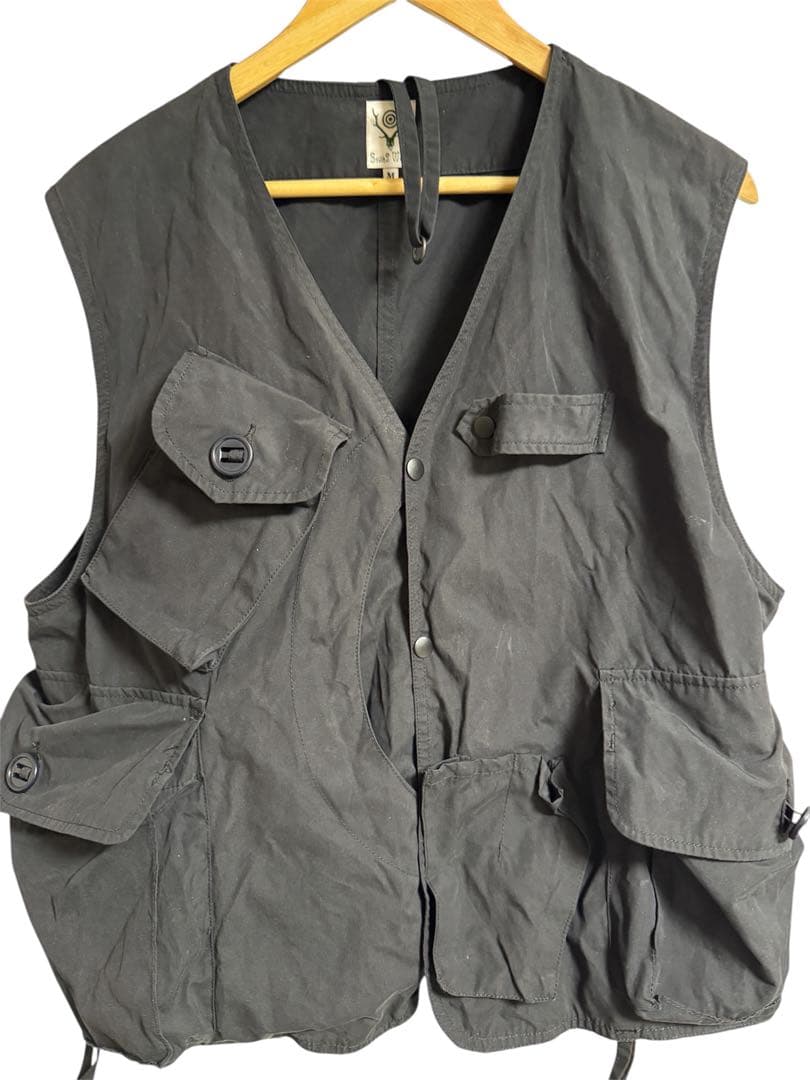 S2W8 フィッシングベスト テンカベスト M ブラック S2W8 フィッシングベスト テンカベスト M ブラック - メルカリ