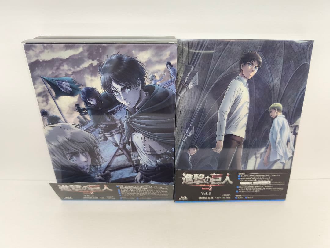 進撃の巨人 Season2 Vol.1 Vol.2 Blu-ray セット