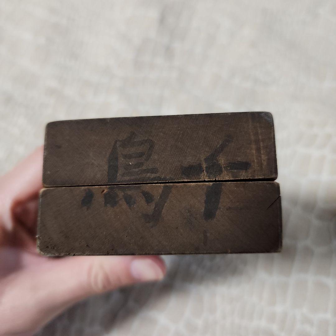 菓子木型-千鳥 古い 木型 菓子型 和菓子 木製 古道具 古物 - メルカリ