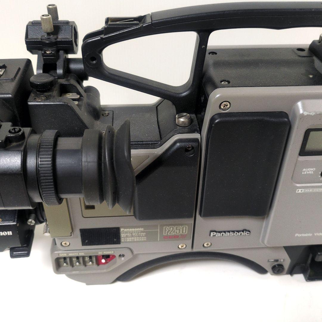 レトロ】パナソニック WV-F250 ビデオカメラ AG-7450 - メルカリ