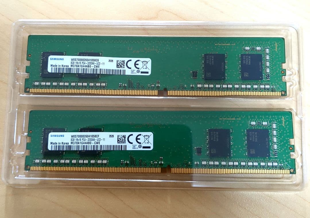 Lenovoデスクトップメモリ 8GB×2枚 PC4-3200AA-UC0-11 - メルカリ