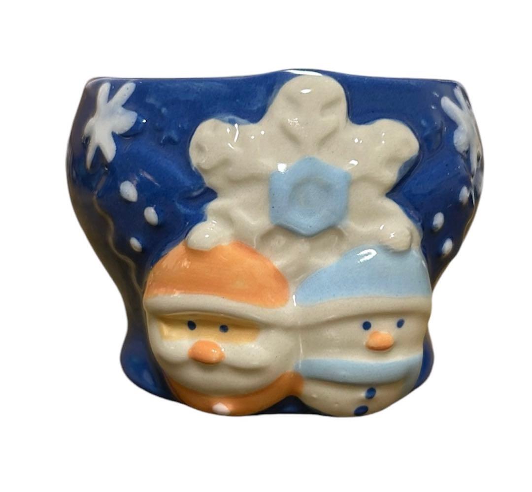 クリスマス　陶器製カップ　雪だるま　サンタクロース　97個 美品】クリスマスカップ 4個セット☆サンタと雪だるま - メルカリ