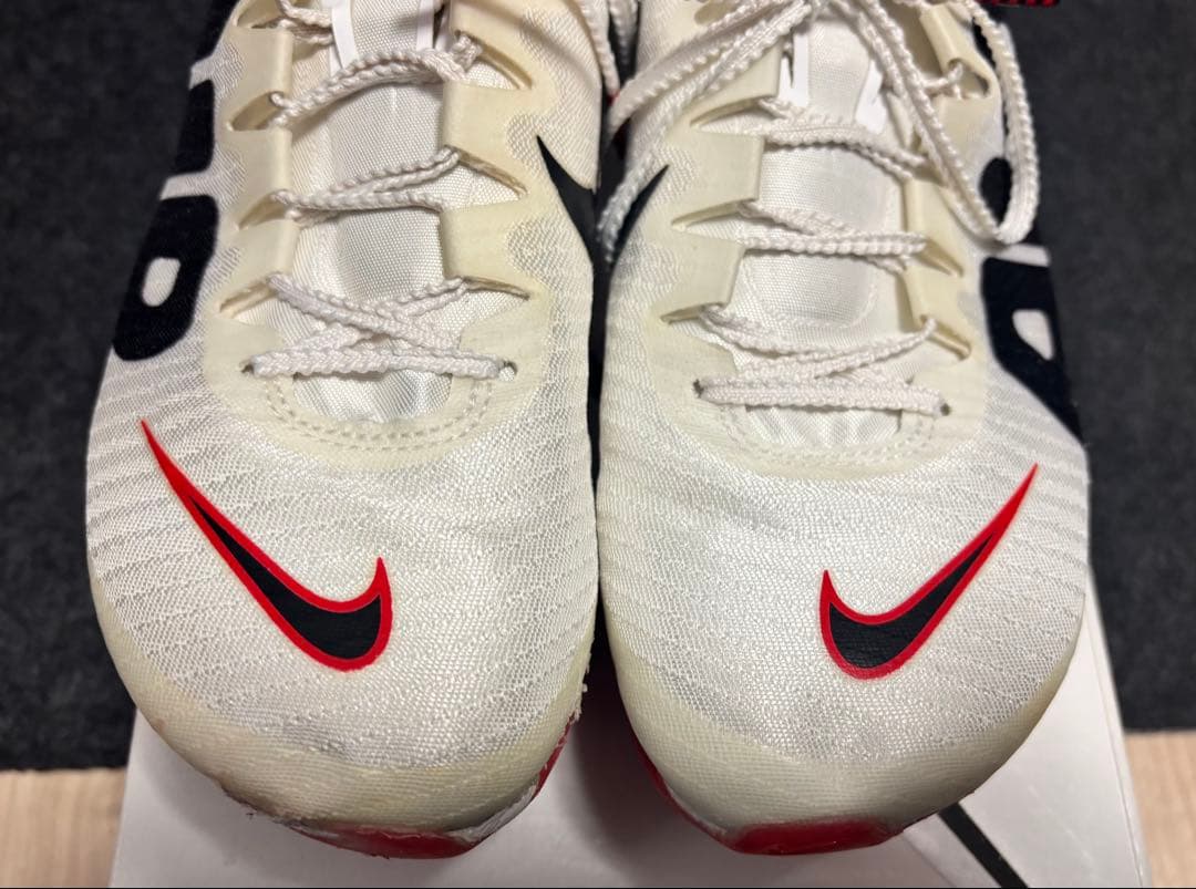 Nike エアズーム マックスフライ【25.5cm】モアテン白 maxfly - メルカリ