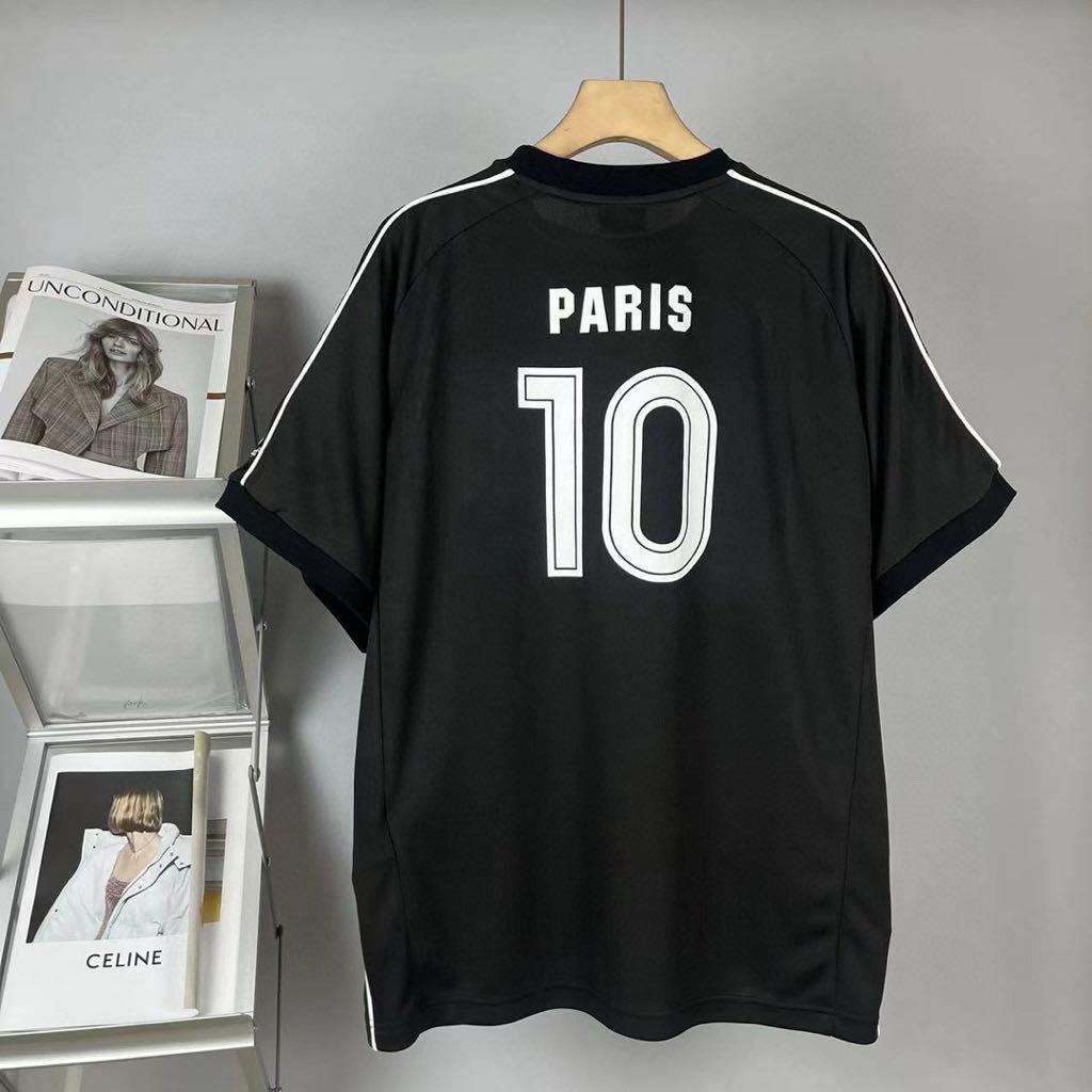 Balenciaga 黒 Tシャツ PARIS 10 M - メルカリ