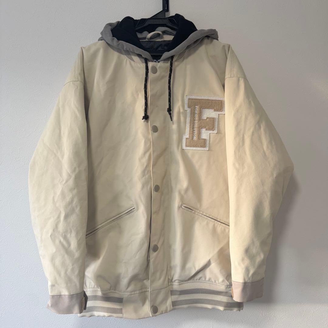 スノボ ウェア Sサイズ FNS49 フード付　スノーボード フォーナインズ スノーボード ウェア エフエヌエス フォーティーナイン FNS49 PUFFY