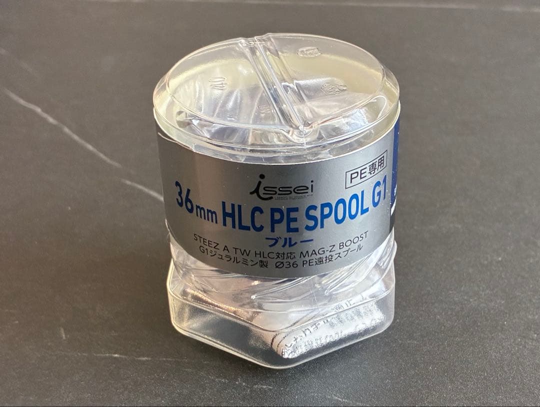 新品未使用 一誠 36mm HLC PE SPOOL G1 ブルー 村上晴彦監修 - メルカリ
