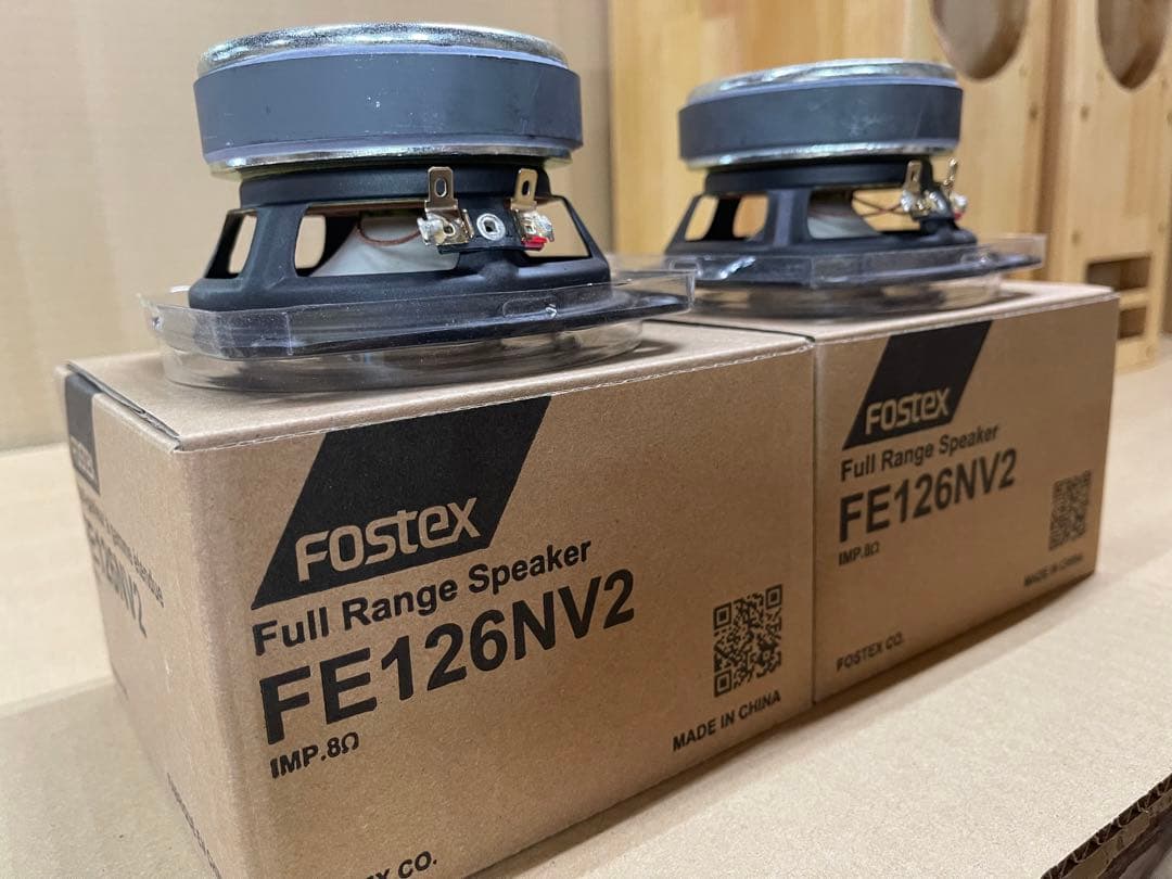 FOSTEX FE126NV2 搭載バックロードスピーカー 自作 - メルカリ