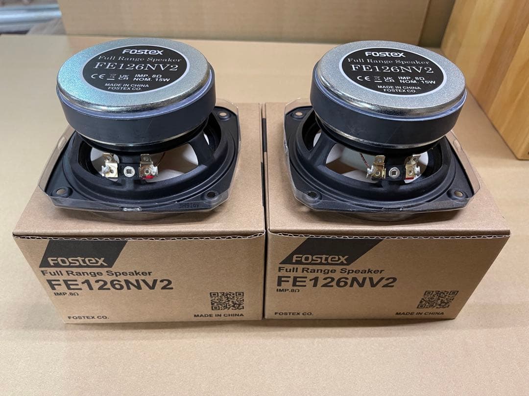 FOSTEX FE126NV2 搭載バックロードスピーカー 自作 - メルカリ