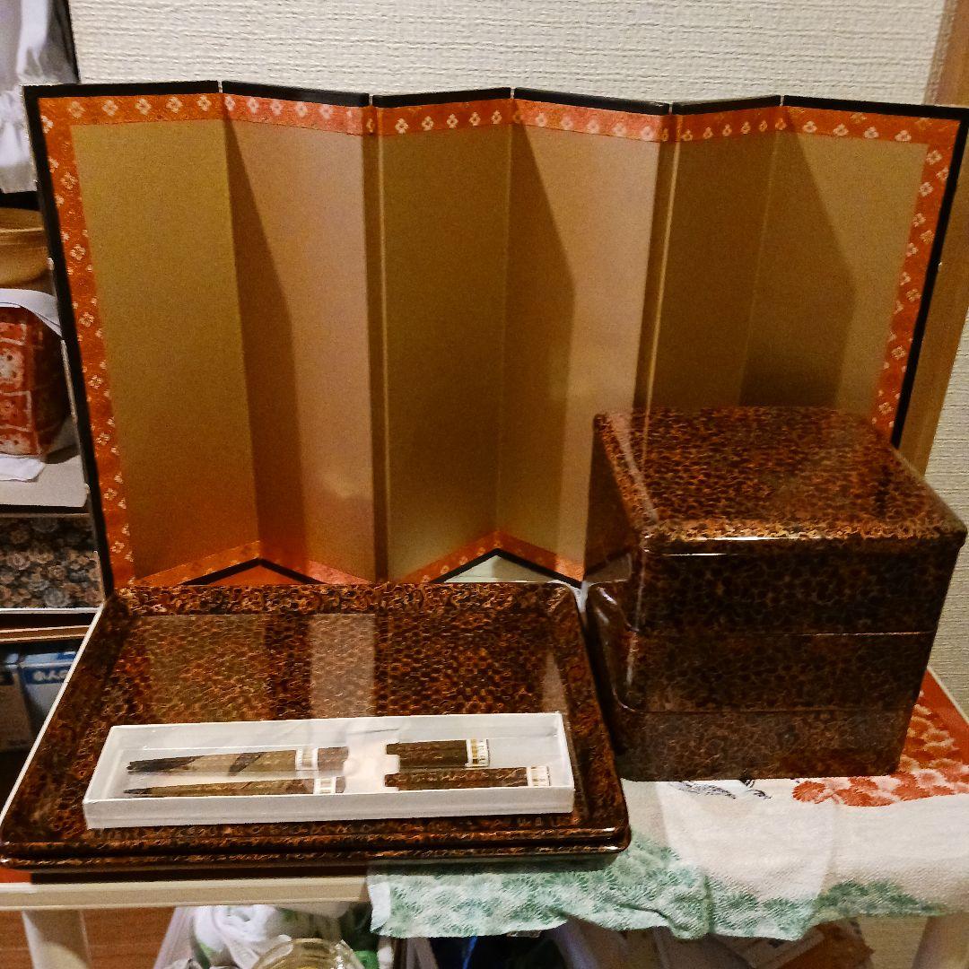 津軽塗重箱 お盆トレイ 夫婦箸 他 夫婦箸 唐塗 呂/茜 | 津軽塗 小林漆器のネット通販