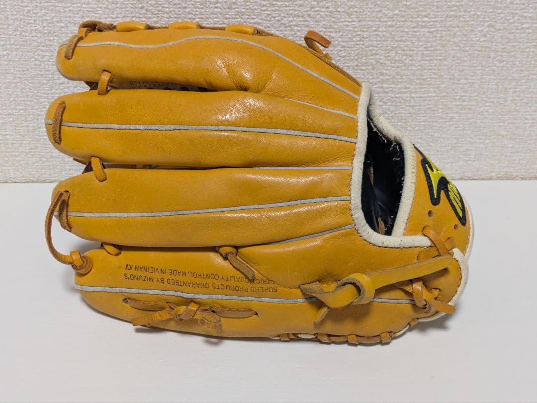 状態良 ミズノプロ 内野手用グローブ 旧ロゴ サイズ8 軟式 MIZUNO