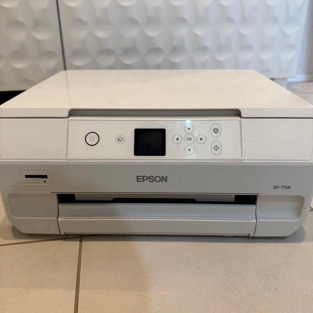本体のみ】ジャンク品 EPSON EP-711A インクジェットプリンター - メルカリ