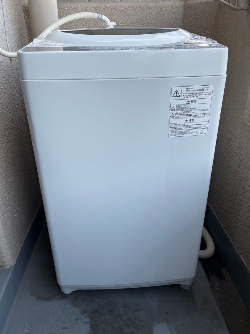 TOSHIBA 縦型洗濯機 5kg STAR CRYSTAL DRUM - メルカリ