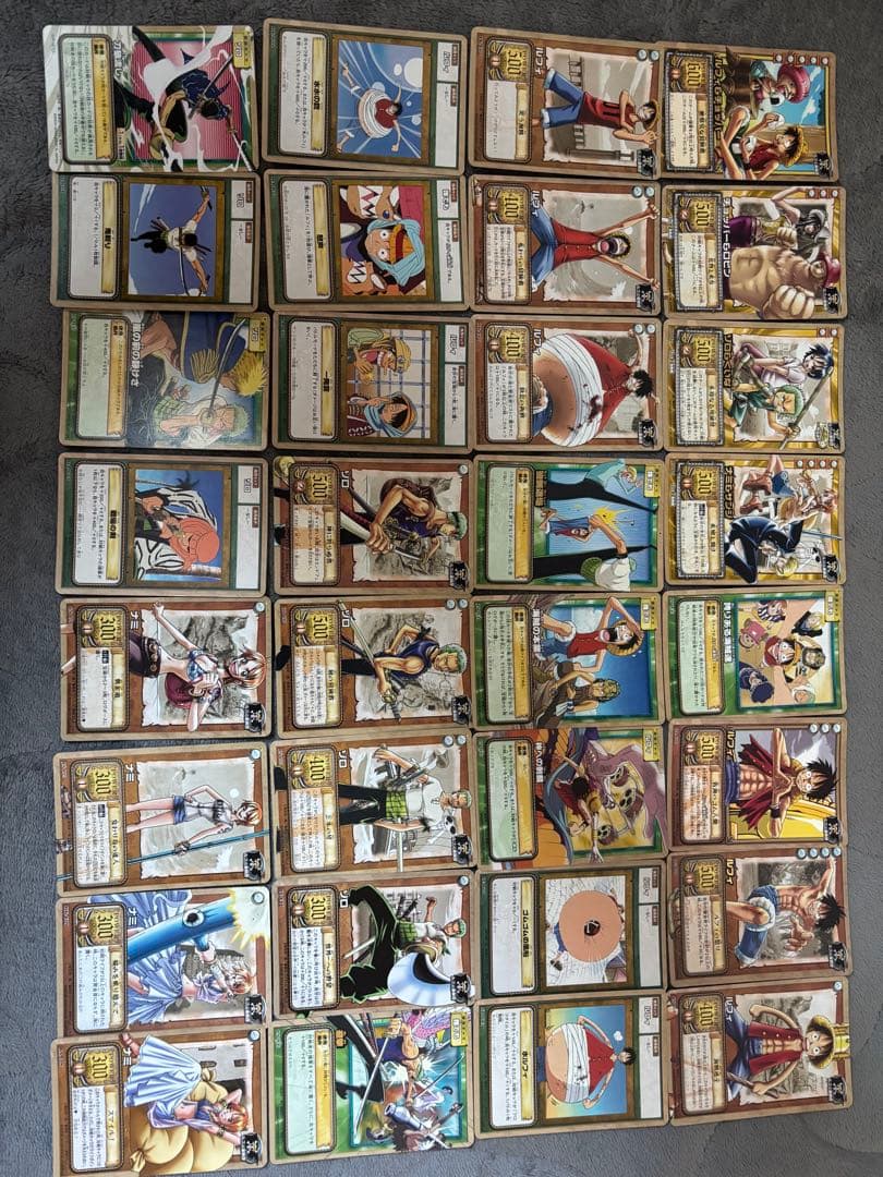 初期ワンピースカードダス ノーマル約150枚セット - メルカリ
