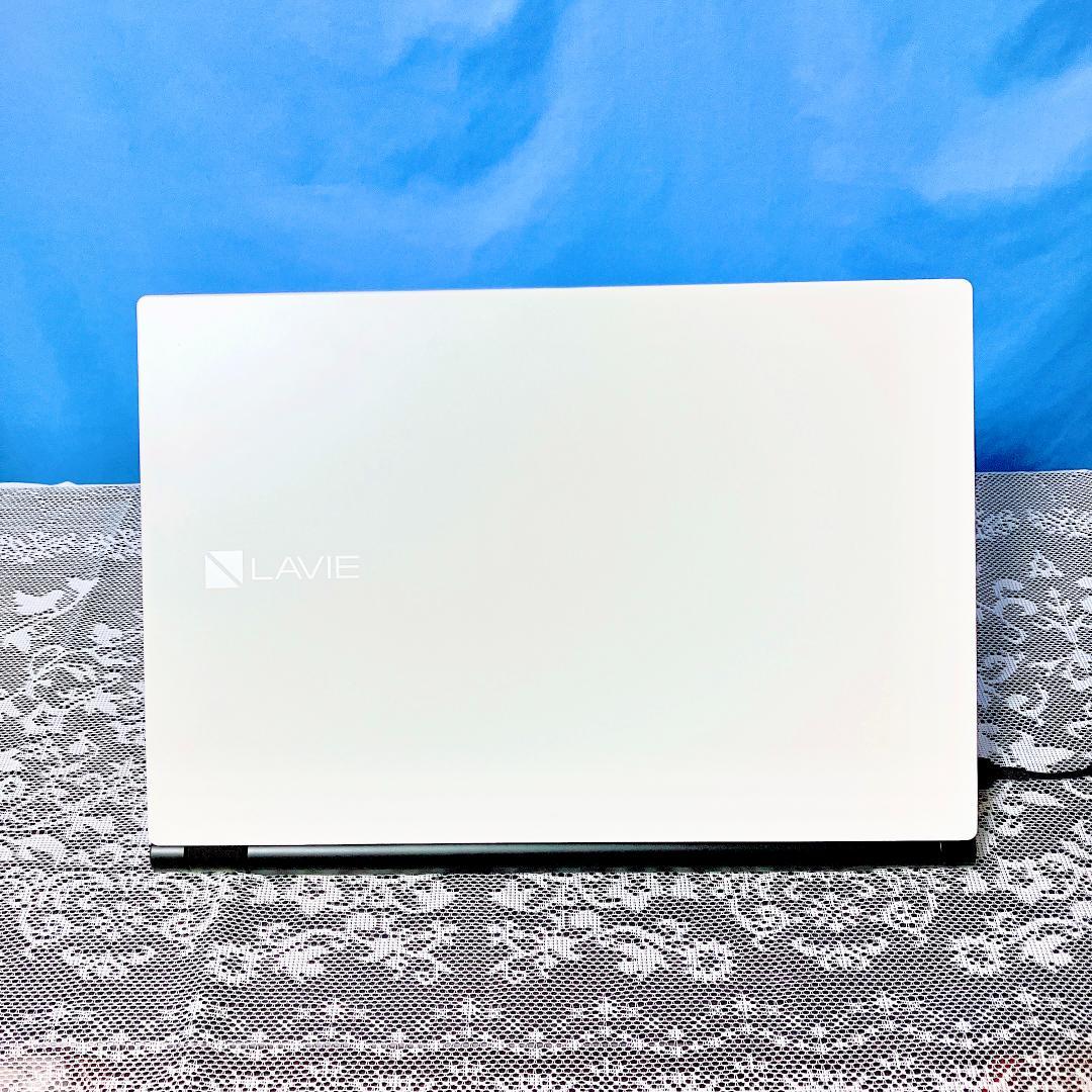 新品メモリ8GB✨大容量1TB❣NECノートパソコン 白 ブルーレイ カメラ