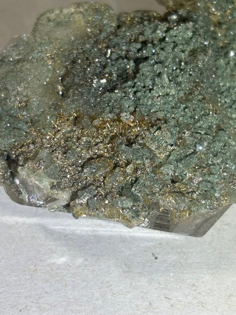 希少 マニハール水晶 ルチル共生 レコードキーパー多数 虹 - メルカリ