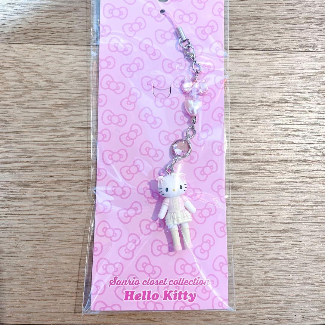 ハローキティ ストラップ クローゼットコレクション 足長キティ