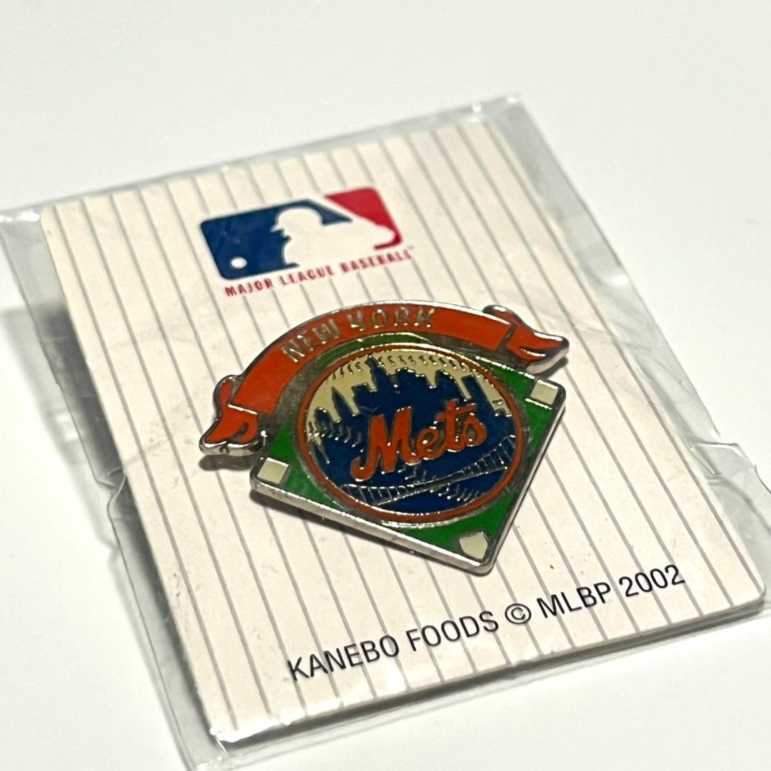 未開封品】MLB ニューヨーク・メッツ ピンバッジ 2002年製 Mets - メルカリ