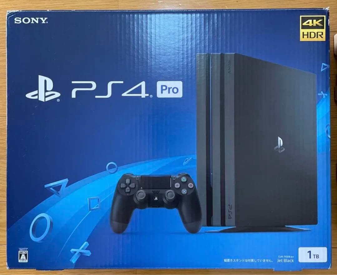 Nintendo Switch ps4pro CUH-7200BB 1TB Sony PS4 PlayStation 4 Pro 1TB CUH7200B console Used Jet Black