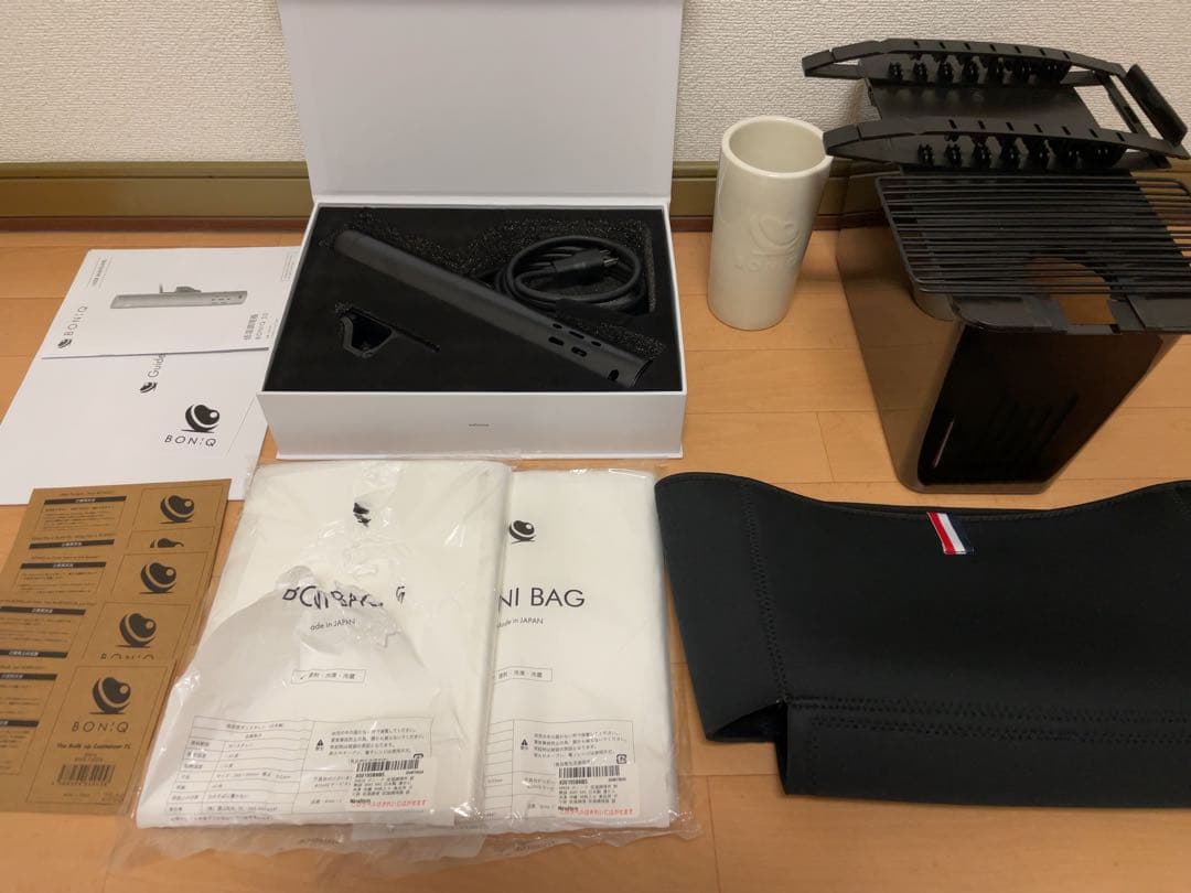 BONIQ 3.0　ブラック　7L　スターターセット Amazon.co.jp: 【日本発 低温調理器専門メーカー】低温調理スターター