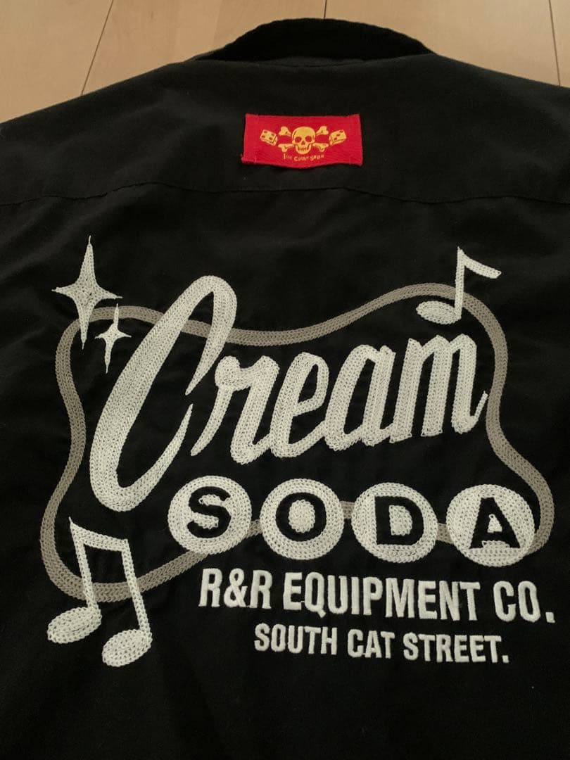Cream Soda クリームソーダ ボーリングシャツ 刺繍 - メルカリ