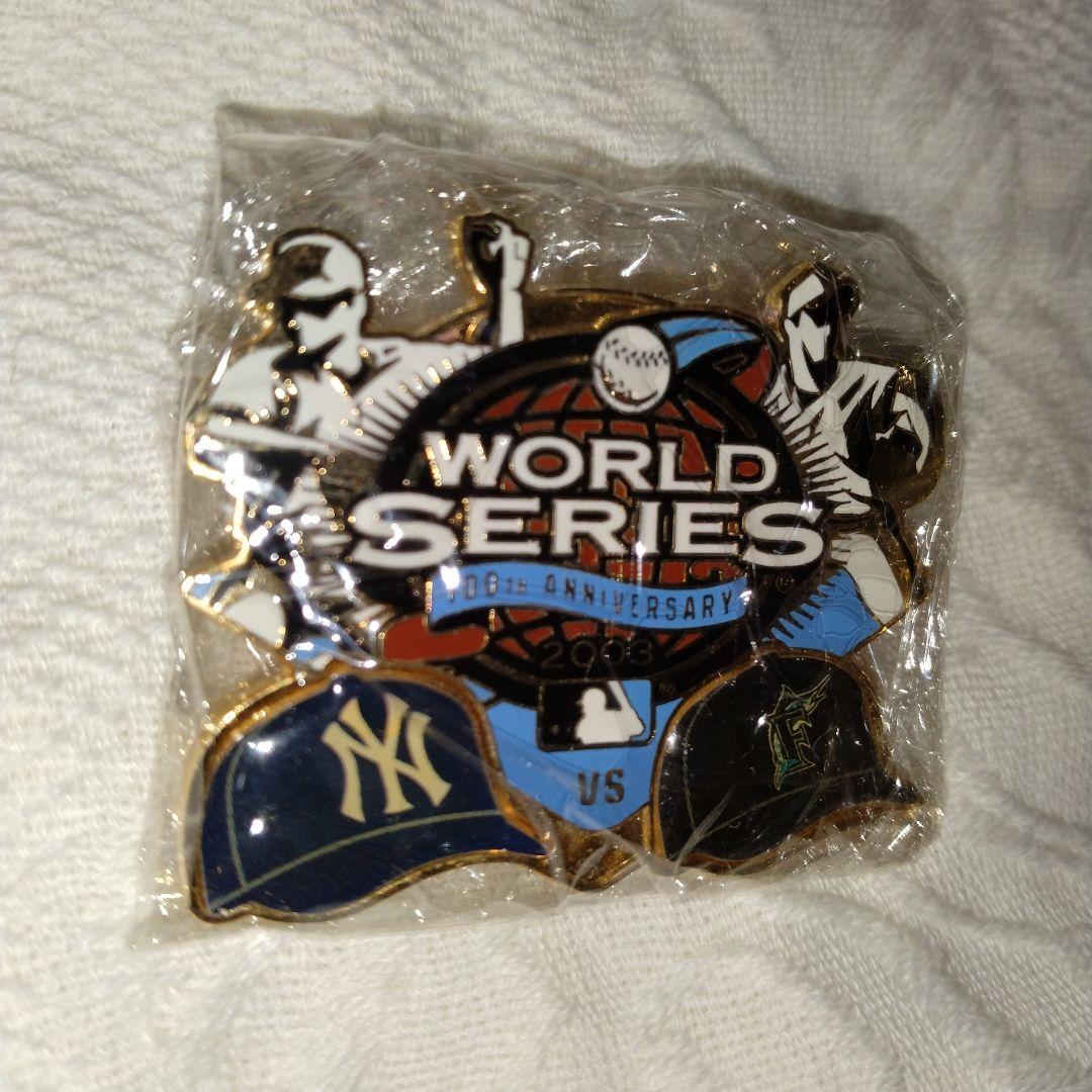 MLB.2003.ワールドシリーズ.ボール.ピンバッジ 松井秀喜 - メルカリ