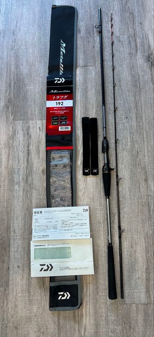 Daiwa メタリアトラフグ 192 船竿 DAIWA（ダイワ） メタリアトラフグ 192 / 船 竿 : 釣具のFTO - 通販