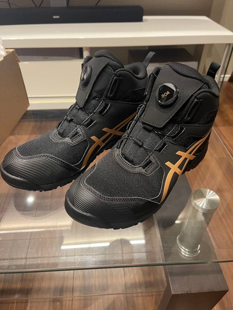 限定色新品CP214 TS BOA LC 26.5 カラー　BLACK＆GOLD ウィンジョブ® CP214 TS BOA® LC 2E相当 | ブラック×ピュアゴールド