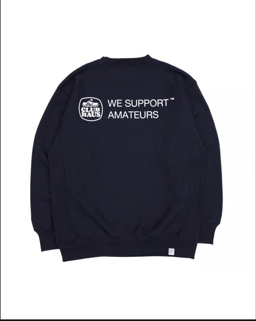 メンズウェア CLUBHAUS The Crew Crewneck - Navy (L) CLUBHAUS “The Crew” Crewneck - Navy | CLUBHAUS