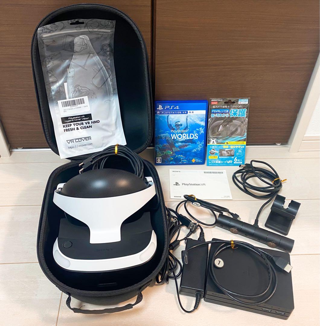 美品・即発送・お買得品】PS4本体＋PS VR＋VRソフトセット(おまけつき